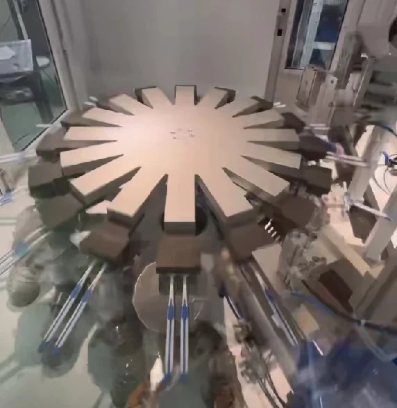 46-50 RPM 10-Head 2-Knife 3kW Toothbrush Production Line factory